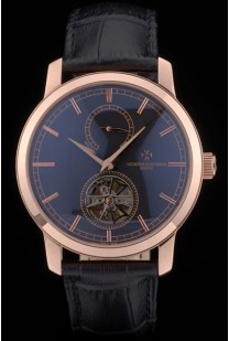 Vacheron Constantin Luxury Leather Replica Relojes 80167